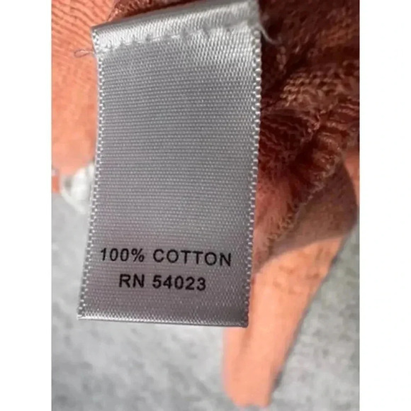 Banana Republic Women's Sweater / Tank Set Medium Ruffle Collar Orange Gray‎ - Picture 6 of 10